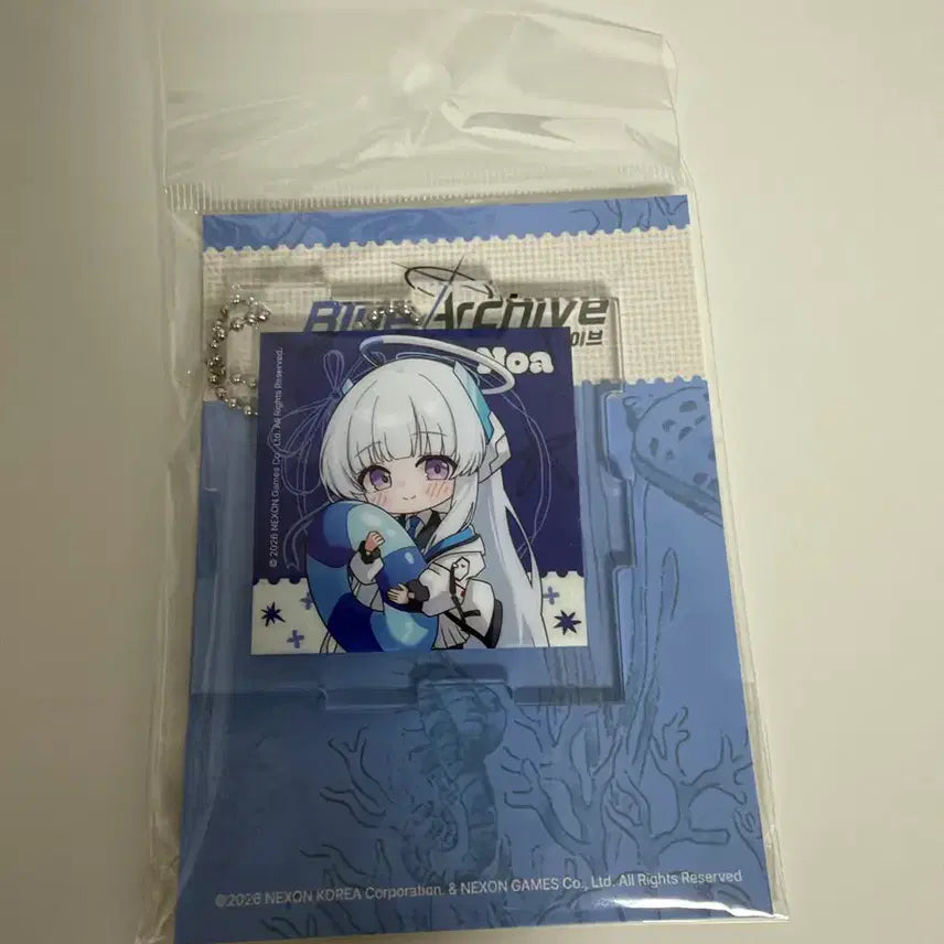 [BUNJANG] Blue Archive Aniplex Puzzle Acrylic Keyring Noah / 블루 아카이브 애니플러스 퍼즐형 아크릴 키링 노아