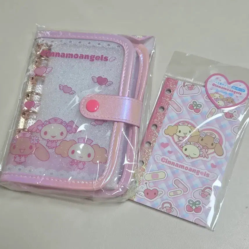 [BUNJANG] Cinnamoroll Angels Diary Binder Inserts - Mocha Azuki Set / 세트)시나모엔젤스 다이어리 바인더 속지 모카 아즈키
