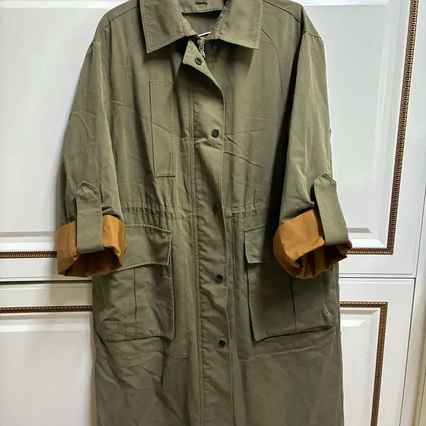 [BUNJANG] TIME Khaki Field Jacket / TIME 야상 점퍼 카키색