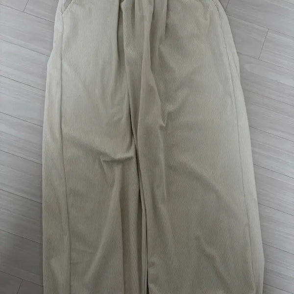 [BUNJANG] Corduroy Wide Pants / 코듀로이 와이드 팬츠