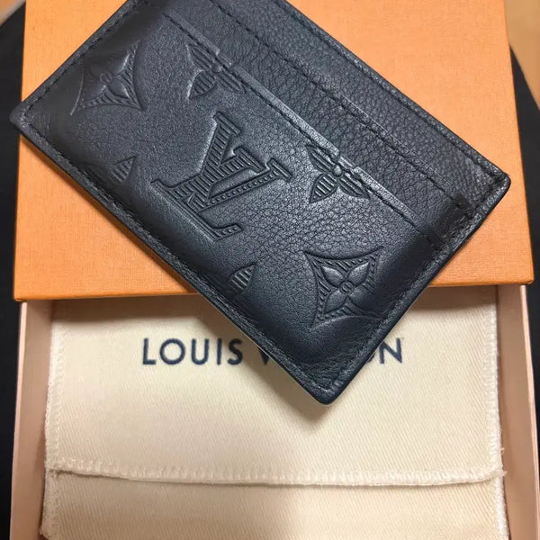 [BUNJANG] Louis Vuitton Monogram Empreinte Leather Card Holder / 루이비통 앙프렝뜨 레더 카드홀더