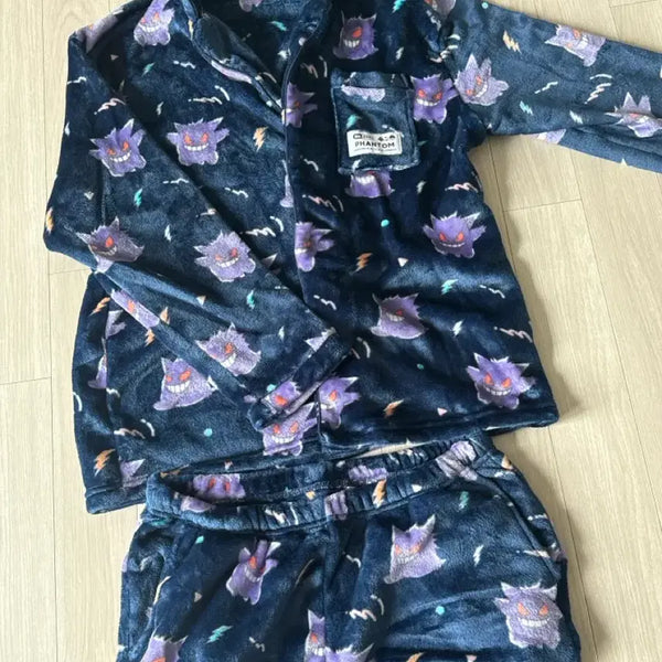 [BUNJANG] Spao Pokemon Gengar Pajama Set / 새상품*  스파오 포켓몬스터 팬텀 파자마 수면 상하의세트