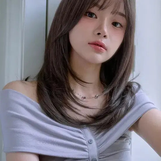 [BUNJANG] Pink Age Handmade Full Wig Ichika Dark Brown / 핑크에이지 수제 통가발 이치카 다크브라운