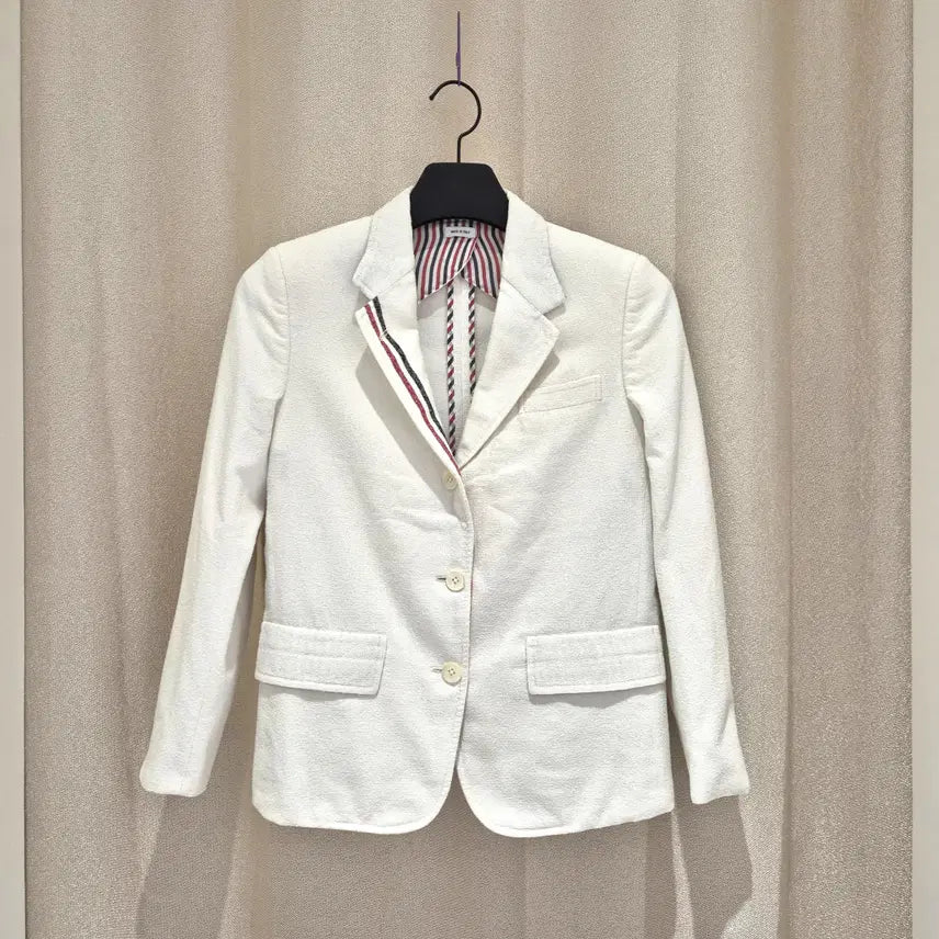 [BUNJANG] Thom Browne Single Jacket White Size 40 / (40)톰브라운 싱글 자켓 화이트