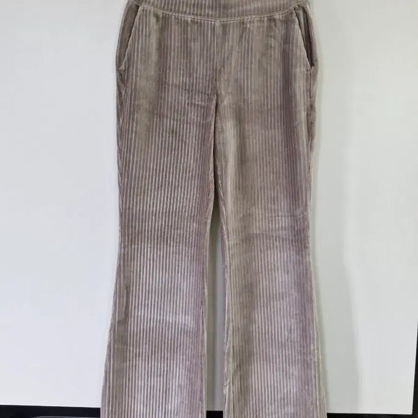 [BUNJANG] Uniqlo Velour Bootcut Pants (Size 26) / 유니클로 벨로아 부츠컷팬츠(26)