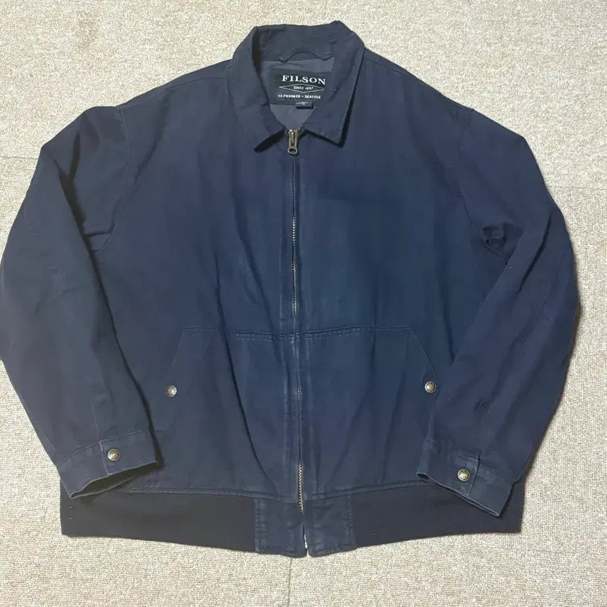 [BUNJANG] Filson Navy Cotton Jacket XL / 필슨 네이비 코튼 자켓 XL