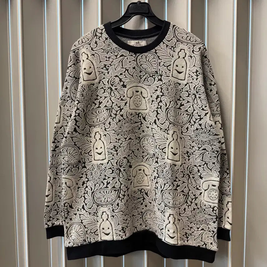 [BUNJANG] DEVASTEE Pattern Knit / DEVASTEE 데바스테 패턴 니트