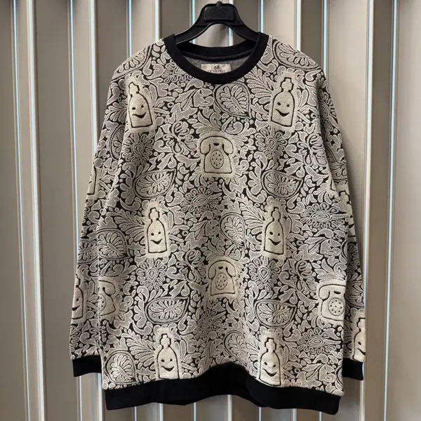 [BUNJANG] DEVASTEE Pattern Knit / DEVASTEE 데바스테 패턴 니트