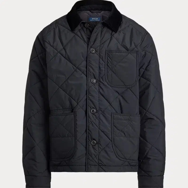 [BUNJANG] Polo Ralph Lauren Houston Utility Quilted Jacket Black / 폴로 26년 허스턴 유틸리티 퀼티드 자켓 블랙