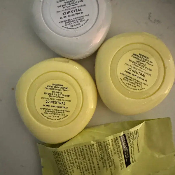 [BUNJANG] WAKEMAKE Water Glow Cushion 22 Neutral / 웨이크메이크 워터 글로우 22뉴트럴