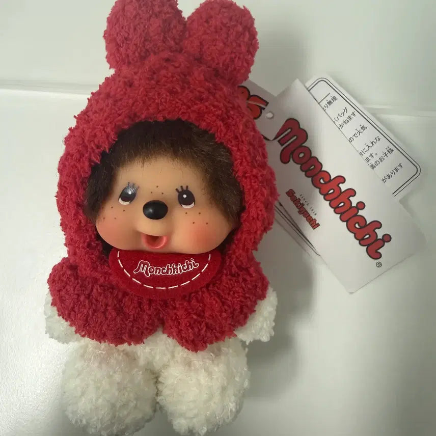 [BUNJANG] Large Head Monchhichi My Melody Plush Keyring / 대두 몬치치 마이멜로디 인형키링 판매 합니다!!