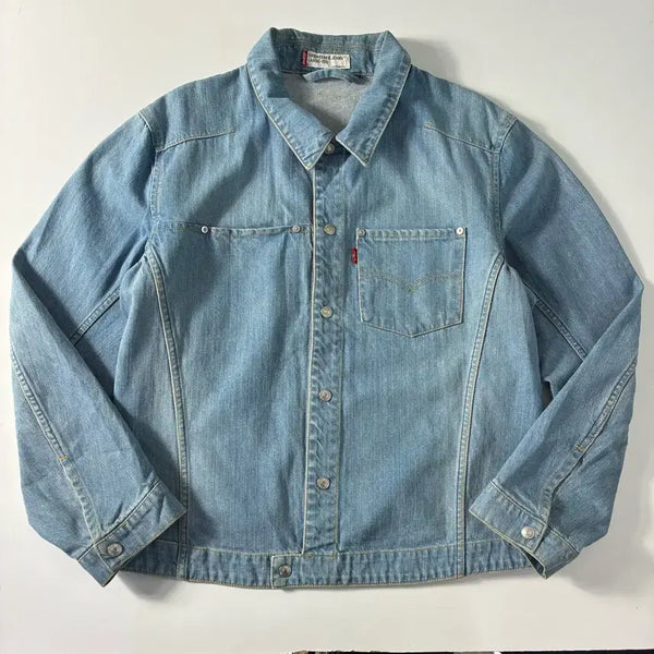 [BUNJANG] Levi's Engineered Jeans Lyocell Denim Trucker Jacket / Levi's  리바이스 엔지니어드 진 리오셀 데님 트러커 자켓