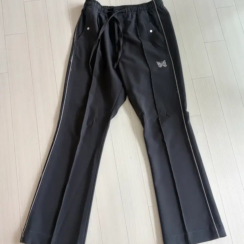 [BUNJANG] Needles Track Pants Grey/Purple S / 니들스 트랙팬츠 진회색+연보라 S