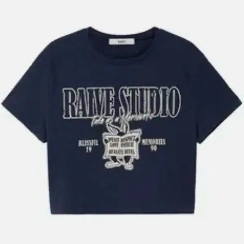 [BUNJANG] RAVE Short-Sleeve T-Shirt (Size S) / 레이브 반팔티 S
