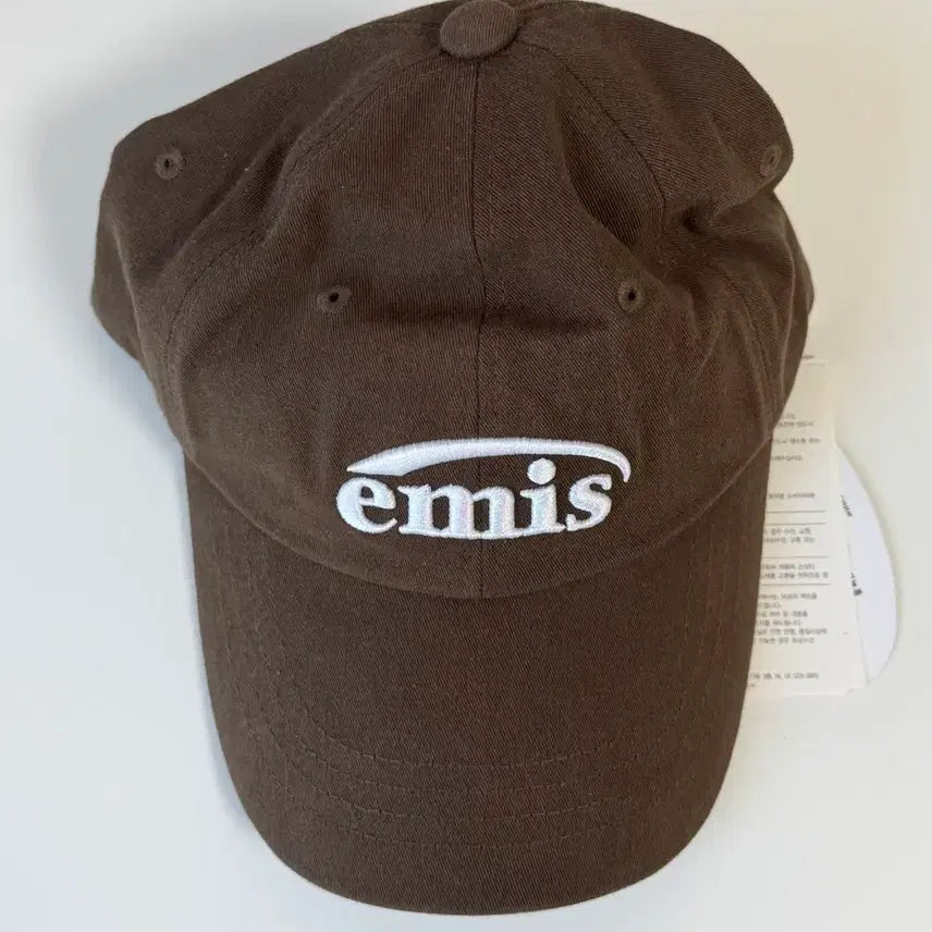 [BUNJANG] Emis Cotton Ball Cap - Brown / [새상품] emis 볼캡 브라운