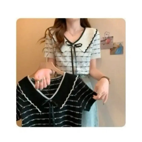 [BUNJANG] Ribbon Blouse / 리본 블라우스