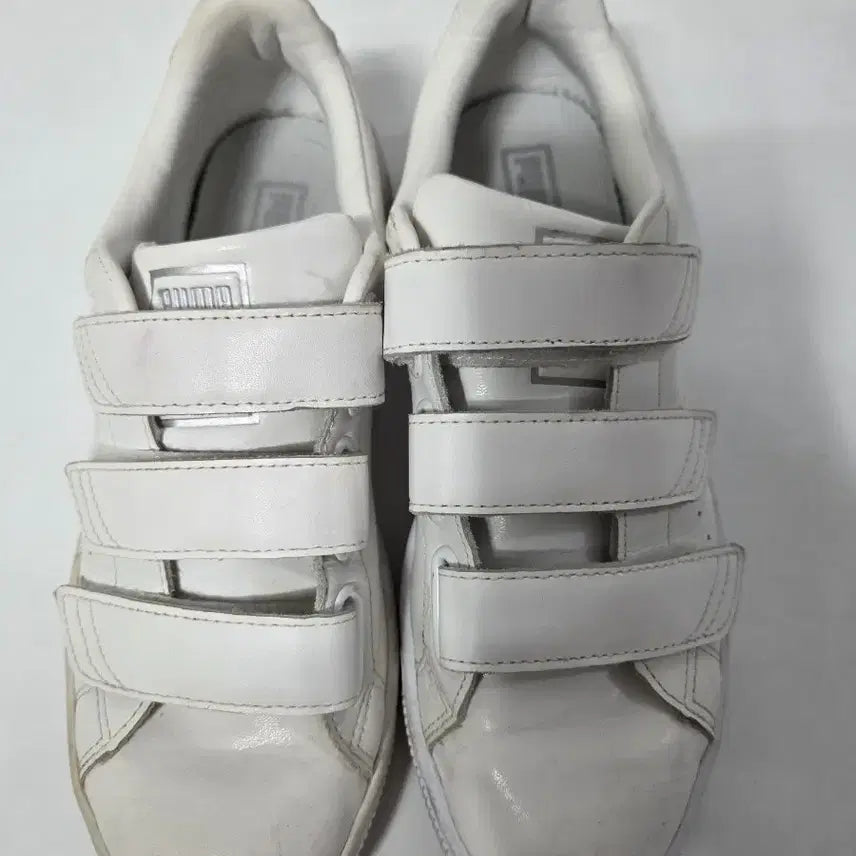 [BUNJANG] Puma Velcro Sneakers White 250 / 푸마 벨크로 스니커즈 화이트 250