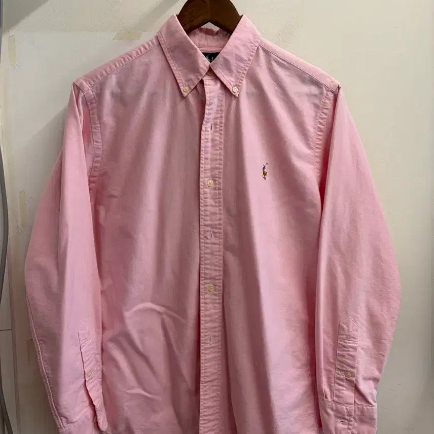 [BUNJANG] Polo Pink Shirt / N161. 폴로 핑크 셔츠