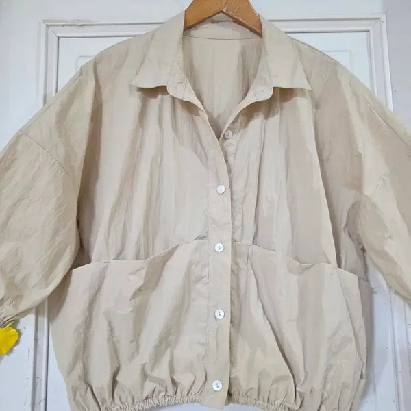 [BUNJANG] Stylish Lightweight Spring/Fall Jacket / 간절기 요즘유행하는  고급스러운  디자인이쁜  핏이이쁜  바스락 자켓  깨끗해요