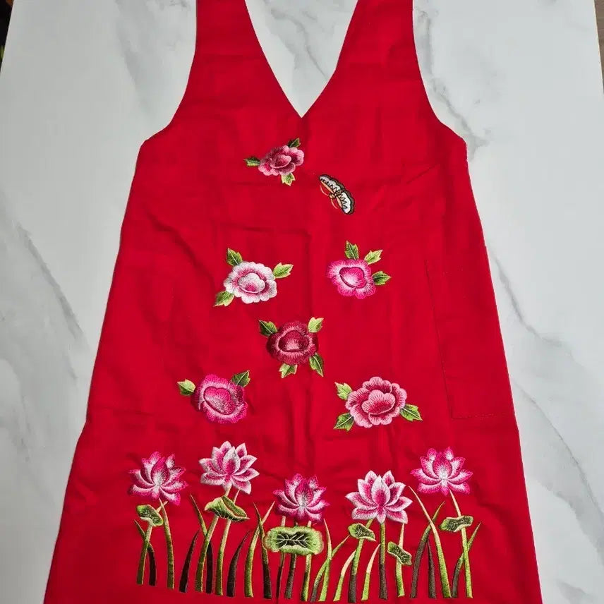 [BUNJANG] Asiana Airlines Cabin Crew Apron / 아시아나항공  앞치마