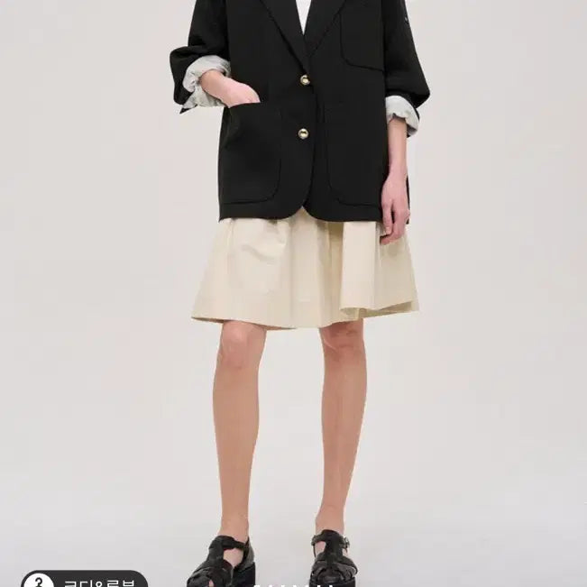 [BUNJANG] SYSTEM Detachable Collar Jacket / 시스템(SYSTEM)  디테쳐블 칼라 자켓