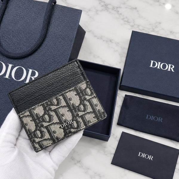 [BUNJANG] Dior Oblique Card Holder / [풀구성 S급] 디올 오블리크 카드지갑