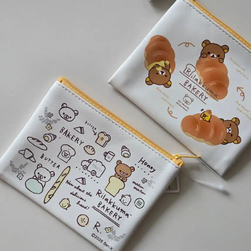 [BUNJANG] Rilakkuma Bakery Series Pouch / 리락쿠마 베이커리시리즈 파우치