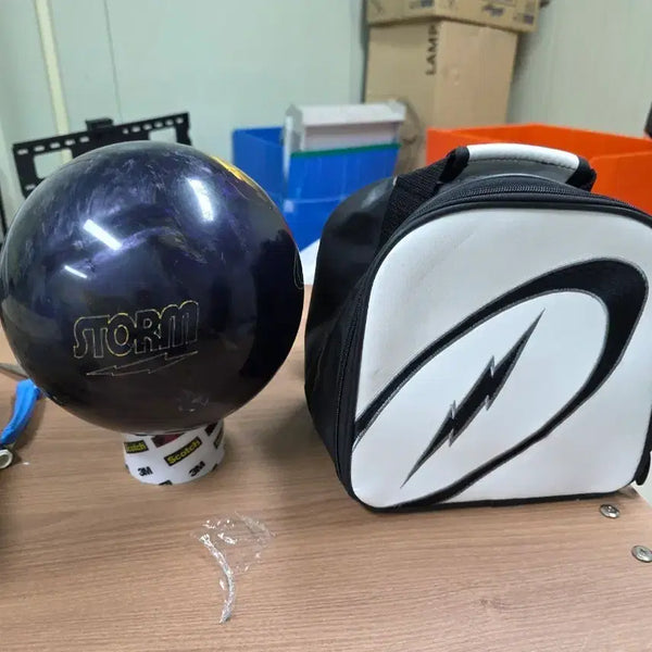 [BUNJANG] Storm Bowling Ball & Bowling Bag Set / 스톰 볼링공 + 볼링공 가방