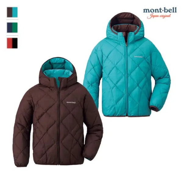 [BUNJANG] Montbell Reversible Lightweight Padded Jacket Mint Choco / 몽벨 리버시블 경량 패딩 민트 초코