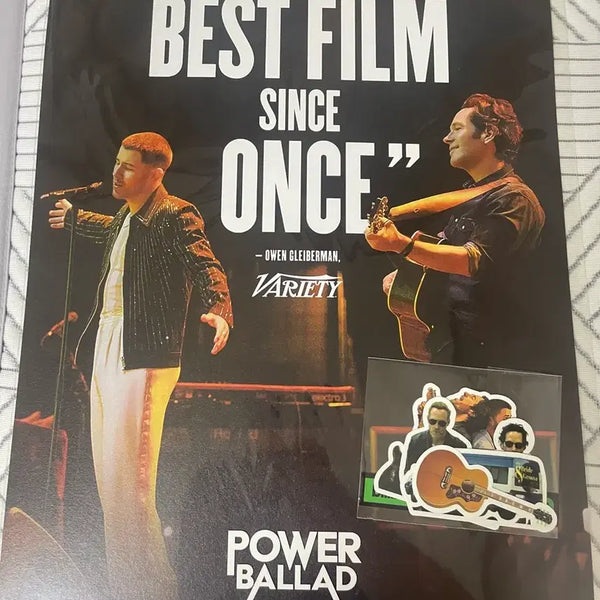 [BUNJANG] Sing Again Poster + Sticker Set / 싱 어게인 포스터 + 스티커 세트