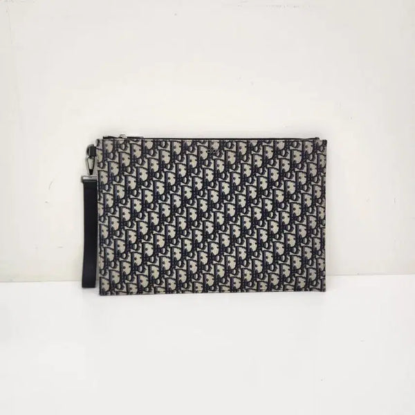 [BUNJANG] Dior Oblique A4 Strap Clutch Pouch / [온드중고명품] 디올 오블리크 A4 스트랩 클러치