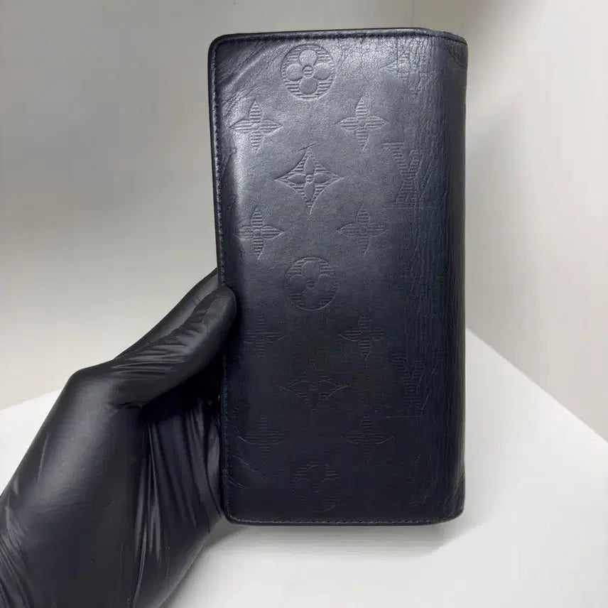 [BUNJANG] Louis Vuitton Shadow Monogram Brizza Wallet Long Wallet / 루이비통 쉐도우 모노그램 브리짜 월릿 장지갑