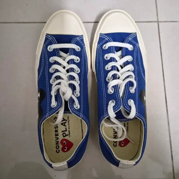 [BUNJANG] Comme des Garçons Converse Chuck 70 Low Blue Quartz Size 255 / 꼼데가르송 컨버스 척70로우 255사이즈
