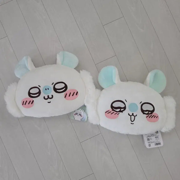 [BUNJANG] Chiikawa Momonga Face Cushion C Prize / 사용X) 치이카와 먼작귀 모몽가 투성이 쿠지 C상 얼굴 쿠션