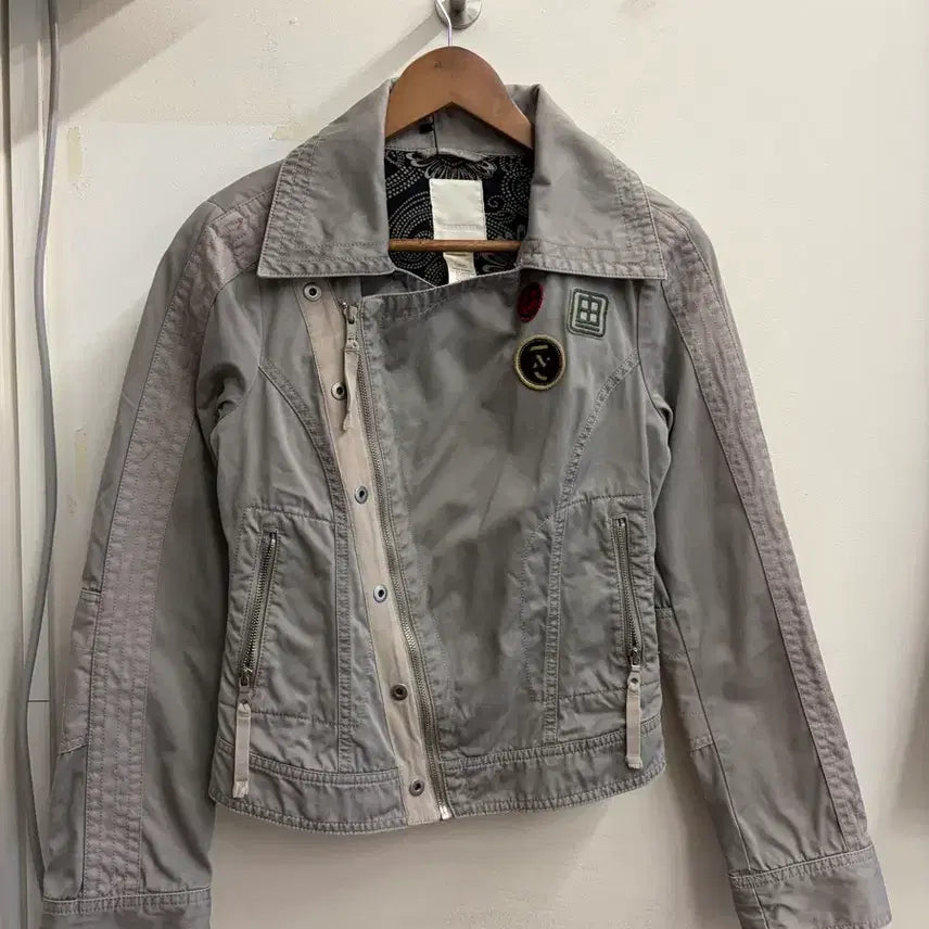 [BUNJANG] Diesel Vintage Diagonal Biker Jacket / N247. 디젤 빈티지 사선 바이커자켓