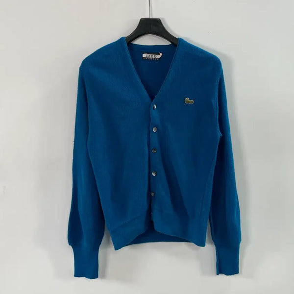 [BUNJANG] IZOD Lacoste Wool V-Neck Cardigan / 아이조드 라코스테 울 브이넥 가디건 (on.2425)
