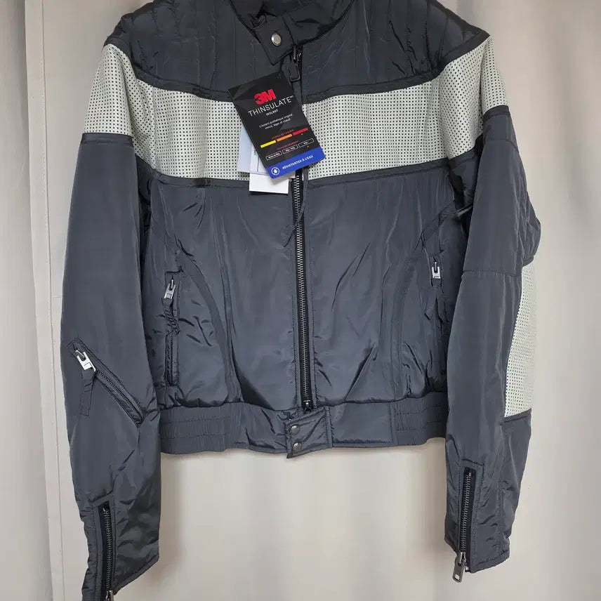 [BUNJANG] Andersson Bell Brian Padded Biker Jumper Charcoal / 앤더슨벨 브라이언 바이커 패디드 점퍼 차콜 M 팝니다
