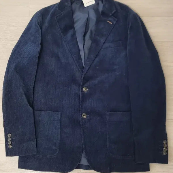 [BUNJANG] Beanpole Corduroy 2-Button Tailored Jacket (Navy, Size 105/95-100) / 빈폴(BEANPOLE) (미사용)코듀로이 자켓