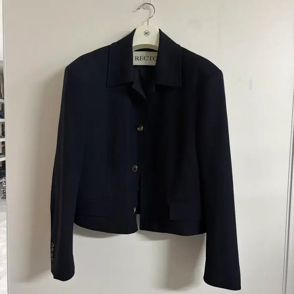 [BUNJANG] RECTO Cropped Single Jacket L / 렉토/크롭싱글자켓/L