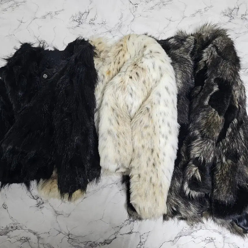 [BUNJANG] Eco-Fur Faux Fur Bundle Set / 에코퍼 페이크퍼 3개 일괄 판매