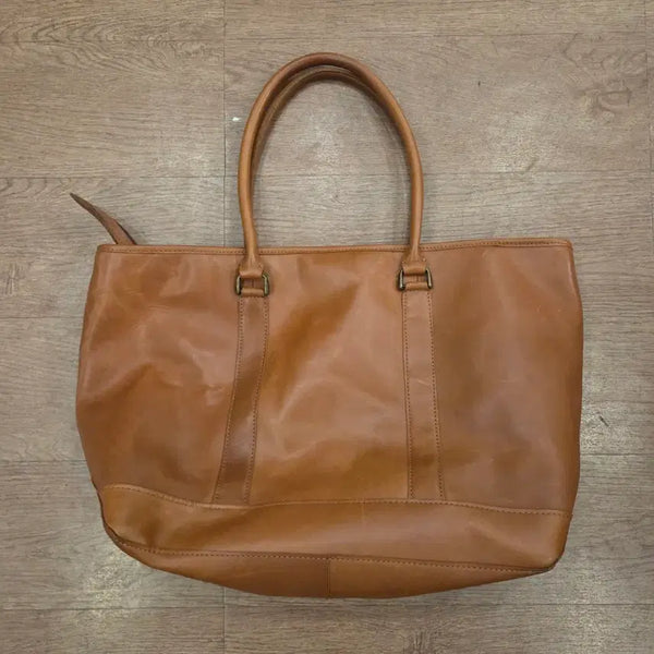 [BUNJANG] L.L.Bean Leather Tote Bag Field & Town / 엘엘빈 레더 토트백 필드앤타운