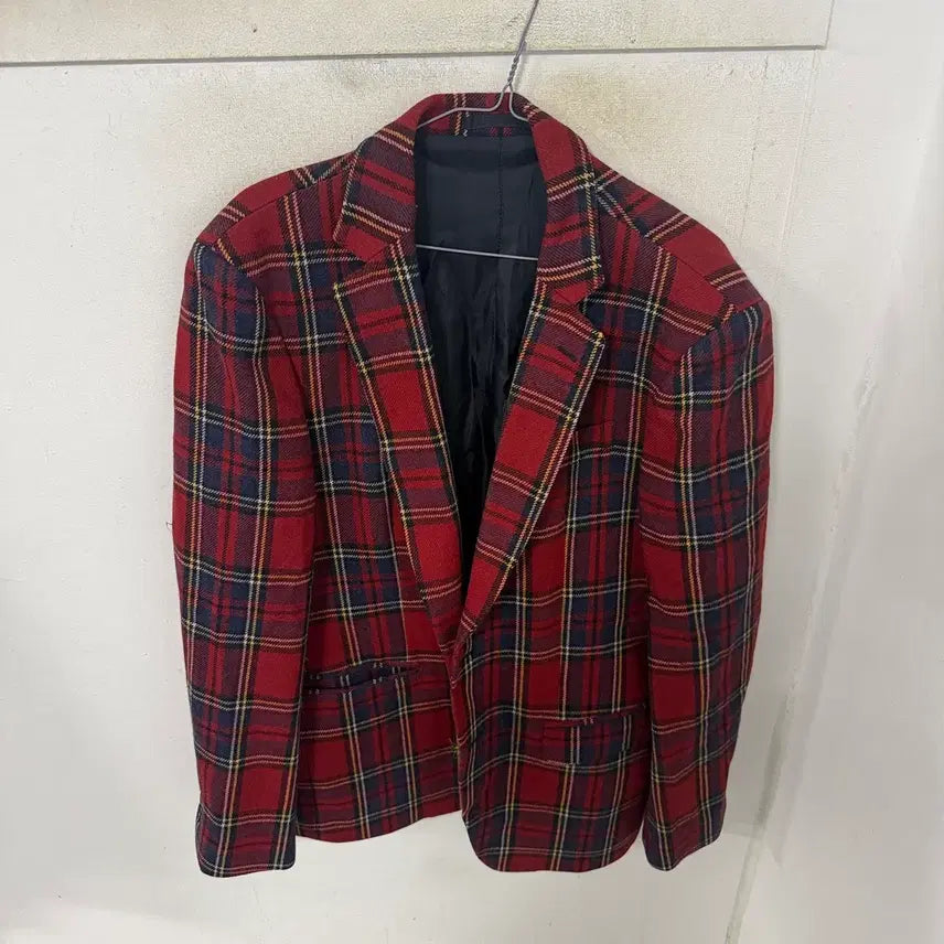 [BUNJANG] Mario Mateo Wool Check Jacket / 마리오마테오 울 체크자켓