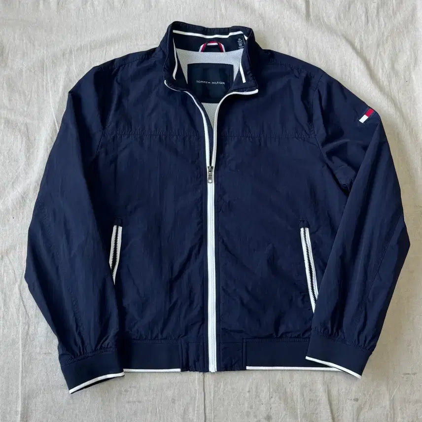 [BUNJANG] Tommy Hilfiger Side Logo Nylon Jacket XL / 타미힐피거 사이드로고 나일론 자켓 XL