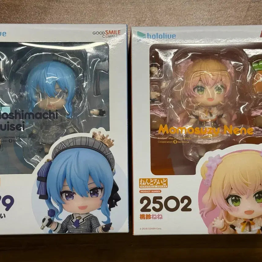 [BUNJANG] Hololive Suisei & Nene Bundle Set (Sealed) / [미개봉][넨도로이드] 홀로라이브 스이세이 네네 일괄판매합니다