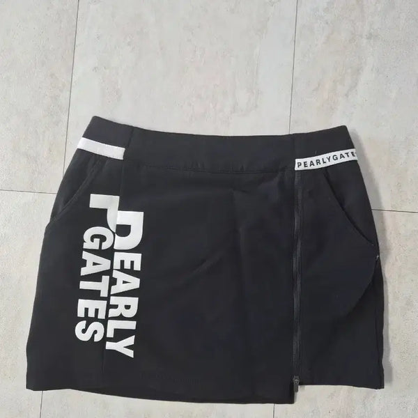 [BUNJANG] PEARLY GATES Black Golf Skirt (Fall/Winter) / 파리게이츠 골프 스커트