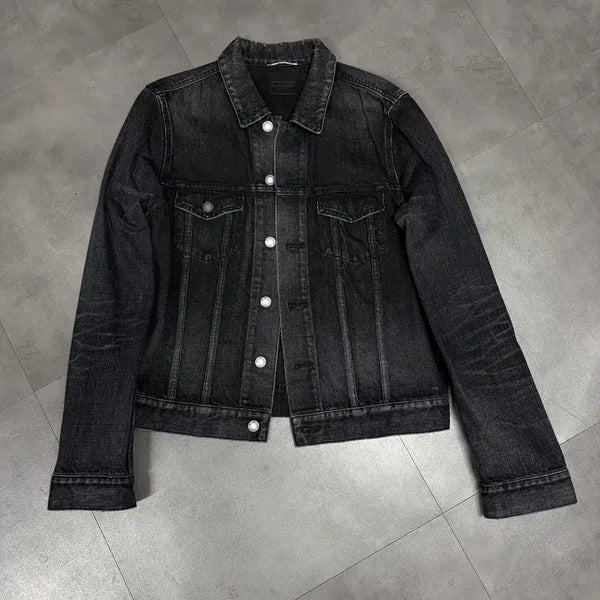 [BUNJANG] Saint Laurent Slim Denim Trucker Jacket L / 생로랑/슬림데님트러커/L