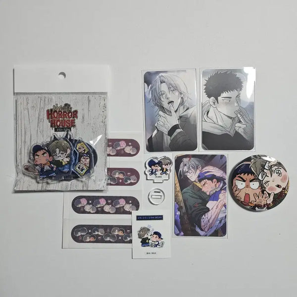 [BUNJANG] Horror House Pop-up Mini Acrylic Stand Bundle Set / 모펀 호러하우스 팝업 너나세 너는나의세상 미니 아크릴 특전 포카 외 일괄
