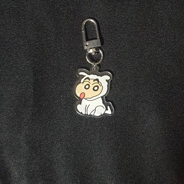 [BUNJANG] Crayon Shin-chan Acrylic Keyring / 짱구 아크릴 키링