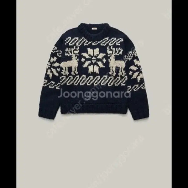 [BUNJANG] Shop M Nordic Sweater / (새상품 정가:24만원) 샵엠 노르딕 스웨터