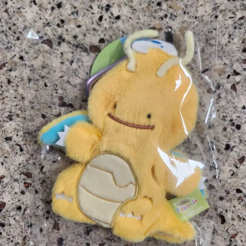 [BUNJANG] Pokemon Pocopia Metamon Dragonite Flat Plush Keychain Pouch / 포켓몬 포코피아 팝업 변신 메타몽 망나뇽 납작 인형 키링 파우치 성수 무신사